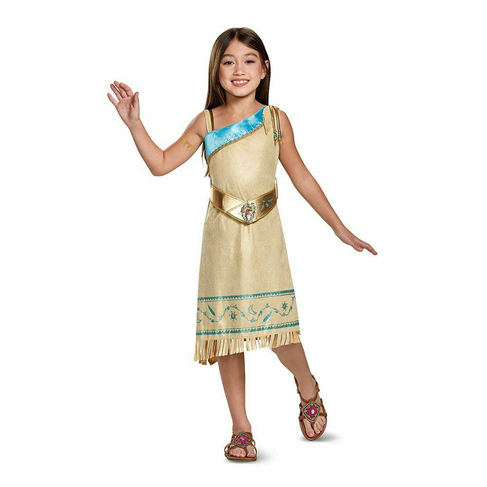Disguise COSTUMES Girls Pocahontas Deluxe Costume
