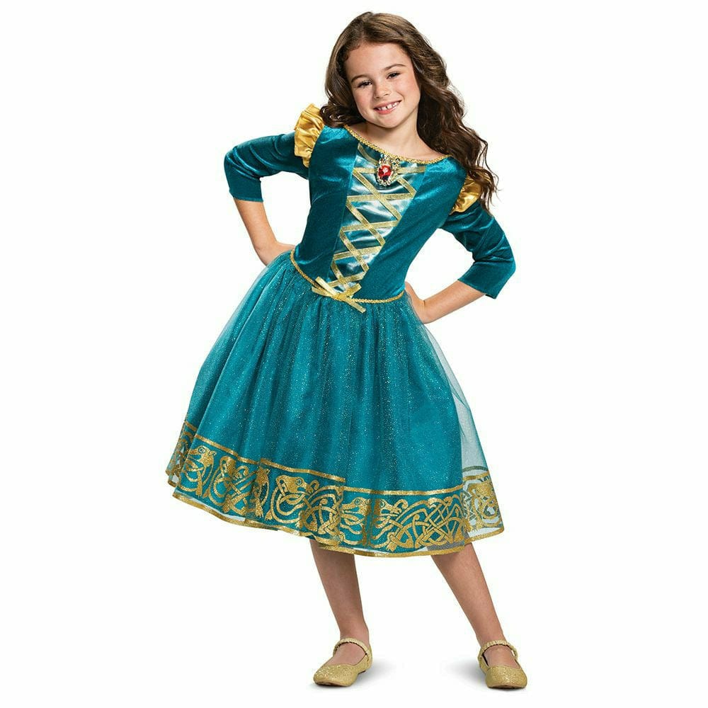 Disguise COSTUMES Girls XS (3T-4T) Girls Merida Classic Costume