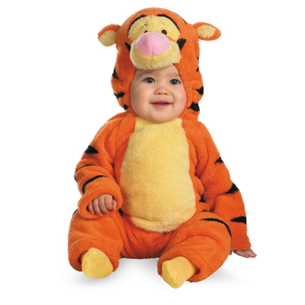 Disguise COSTUMES Infant (12-18m) Tigger Deluxe Two-Sided Plush Jumpsuit
