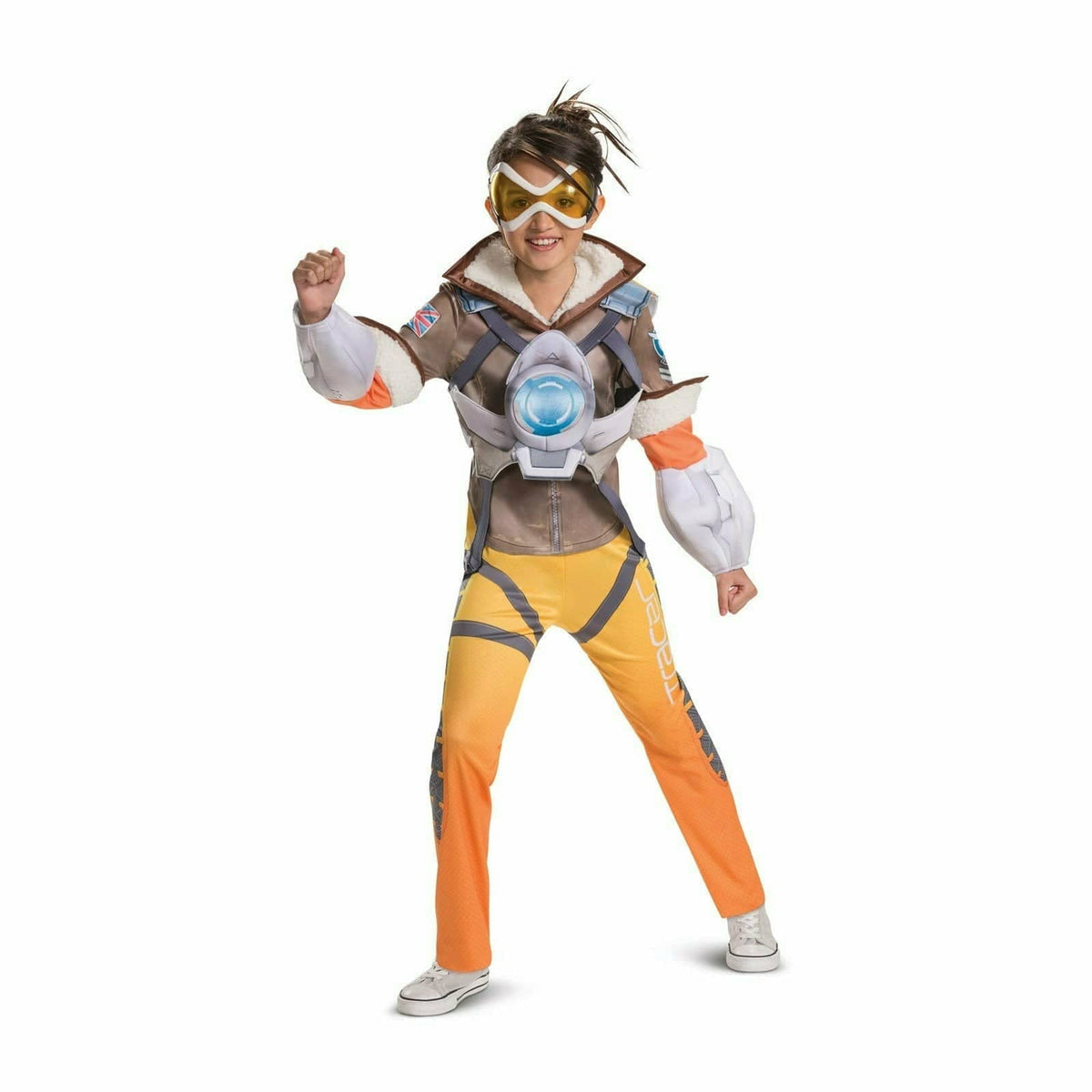 Disguise COSTUMES Large (10-12) Girls Tracer Deluxe Kid&#39;s Costume