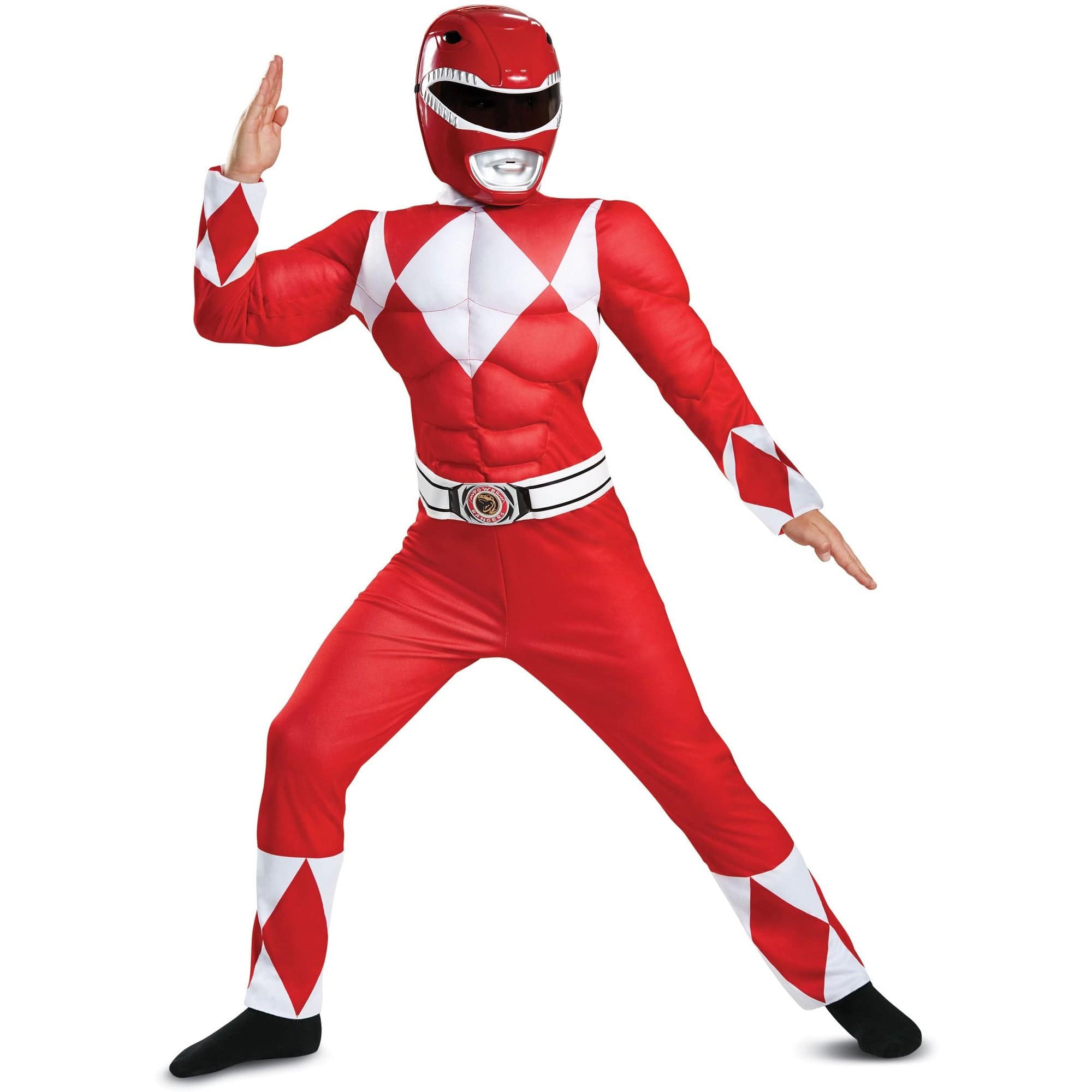 Disguise COSTUMES Red Ranger Classic Muscle