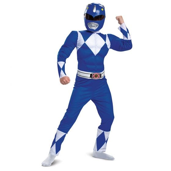 Disguise COSTUMES S (4-6) Blue Ranger Classic Muscle