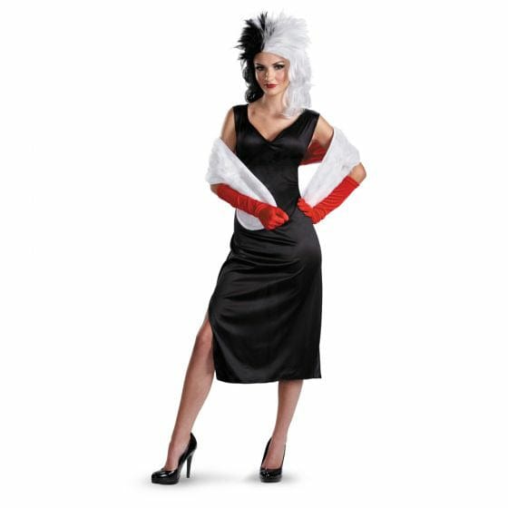 Adult Cruella Red Dress Classic Costume