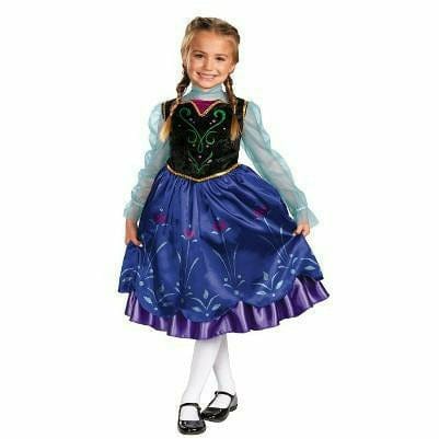 Disguise COSTUMES XS 3T-4T Girls Frozen Anna Child Costume