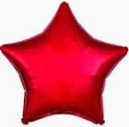 19" Foil Red Star Balloon