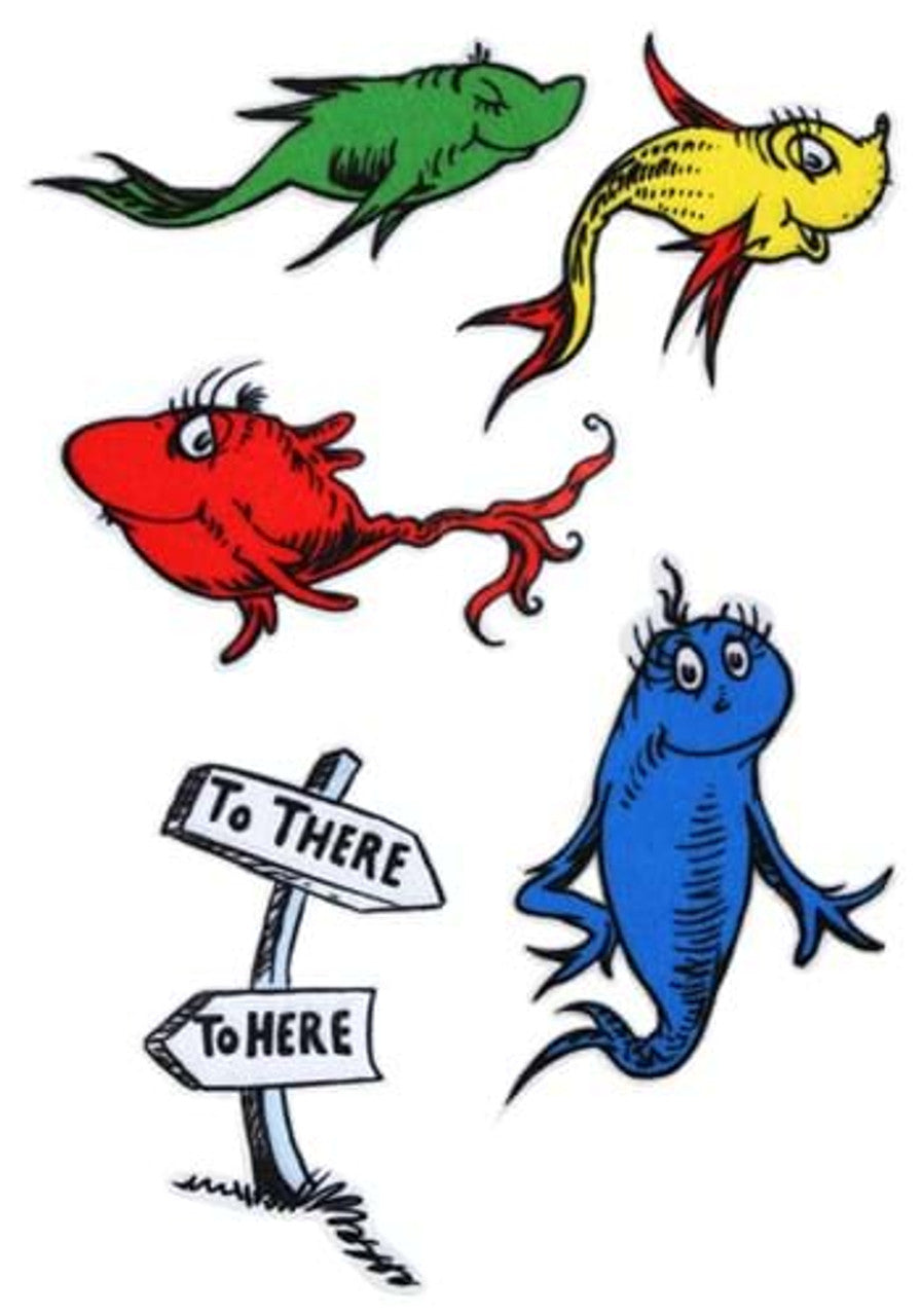 Dr. Seuss- One Fish Two Fish Patch Set