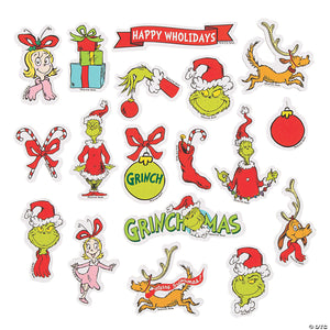 Dr. Seuss™ The Grinch Self-Adhesive Foam Shapes