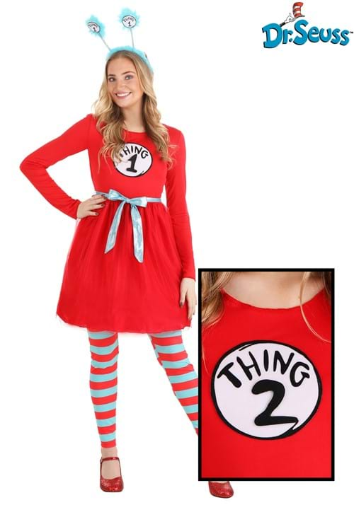 Dr. Seuss Thing 1 &amp; 2 Women&#39;s Costume