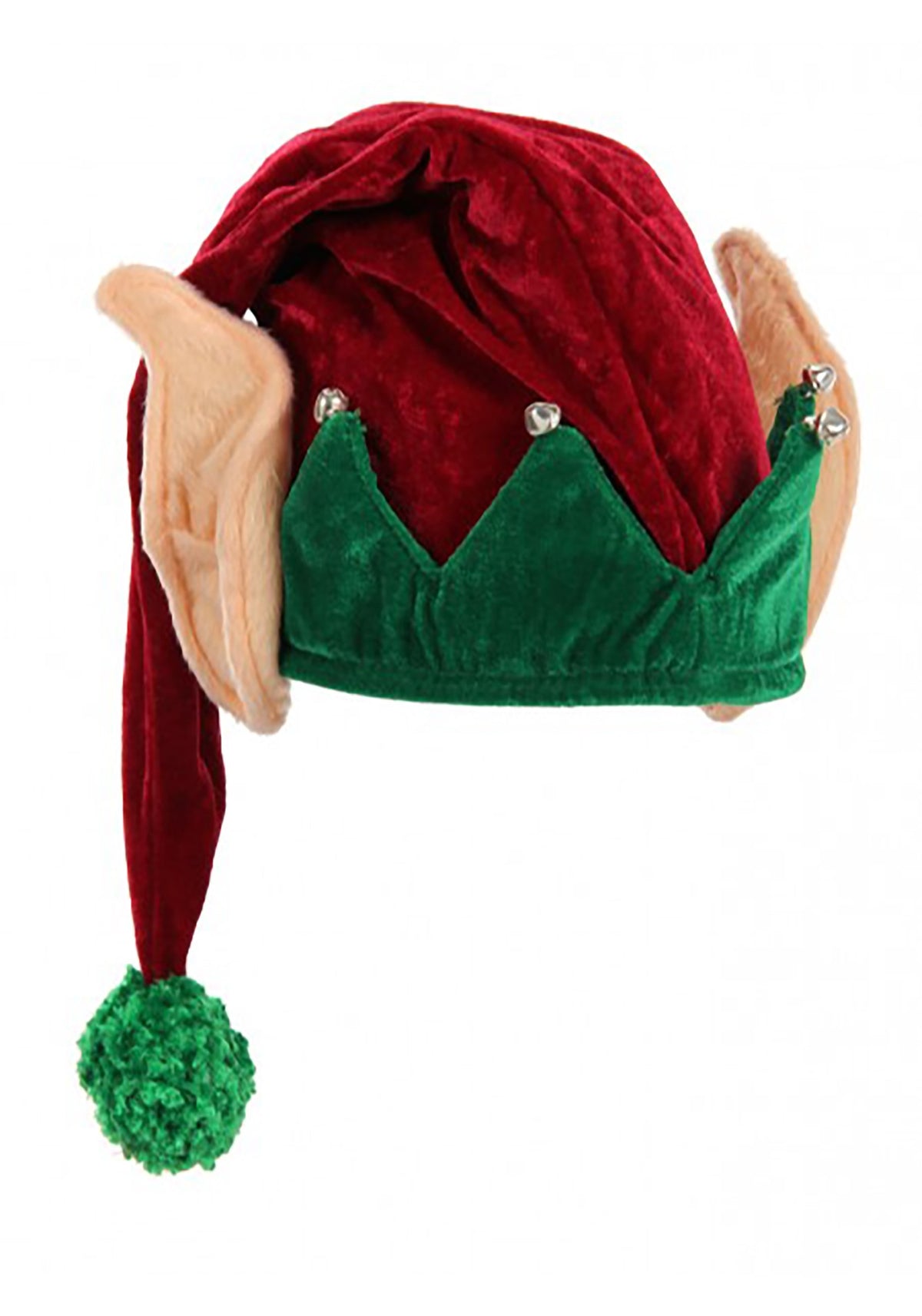 Soft Elf Hat with Ears for Adults
