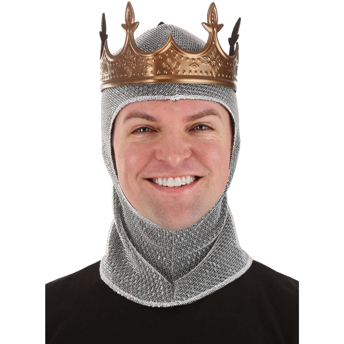 Elope COSTUMES: HATS King Arthur Crown &amp; Hood