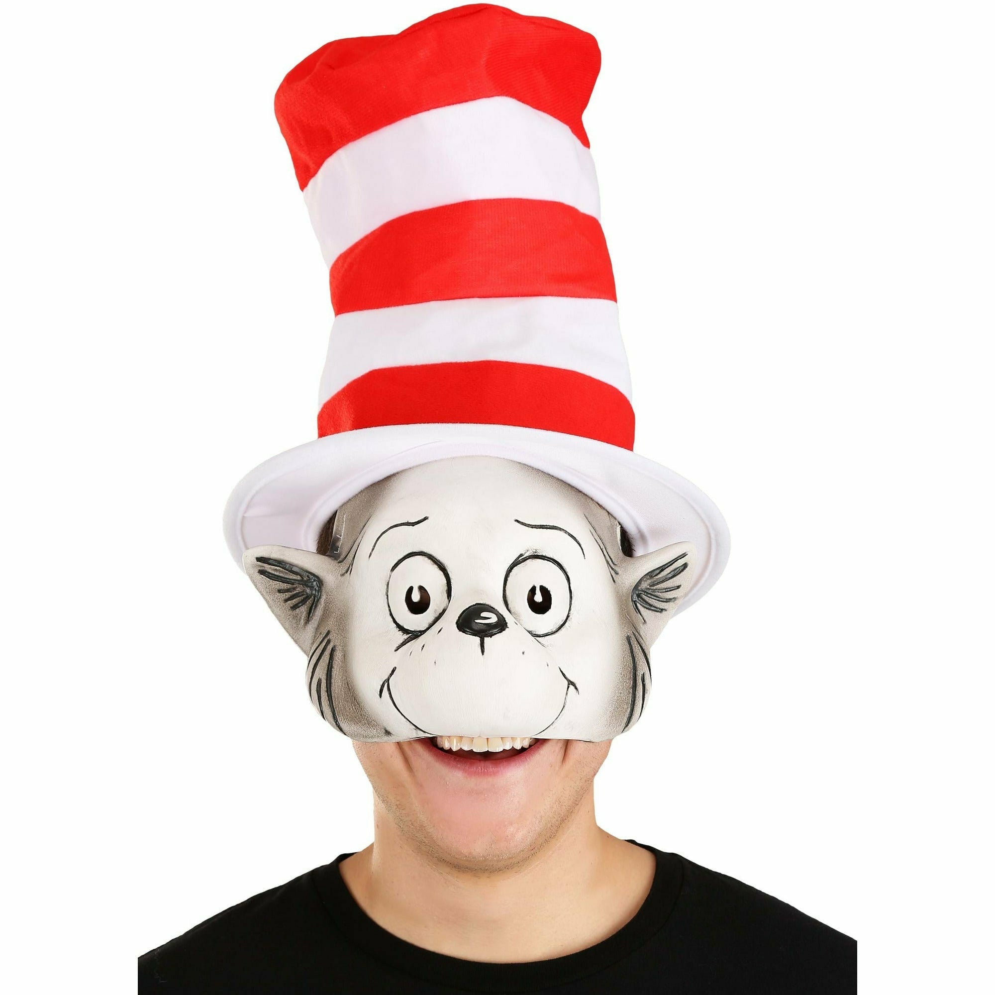 Elope Inc. THEME: DR SEUSS Latex Hat & Mask Kit the Cat in the Hat