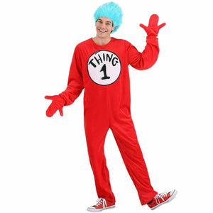 Elope Inc. THEME: DR SEUSS Thing 1 and Thing 2 Costume Adult