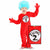 Elope Inc. THEME: DR SEUSS Toddler 4T Thing 1&2 Deluxe Kids Costume