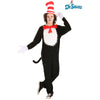 Elope THEME: DR SEUSS Adult XS Dr. Seuss Cat in the Hat Adult Costume