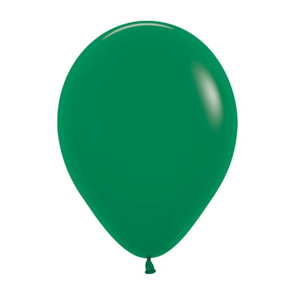 Fashion Forest Green Latex Balloon 100ct, 5"