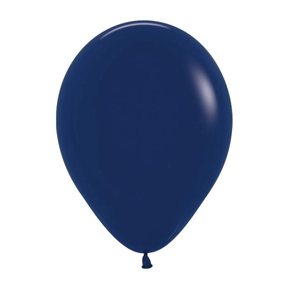 Fashion Navy Latex Balloon 100ct, 5" 