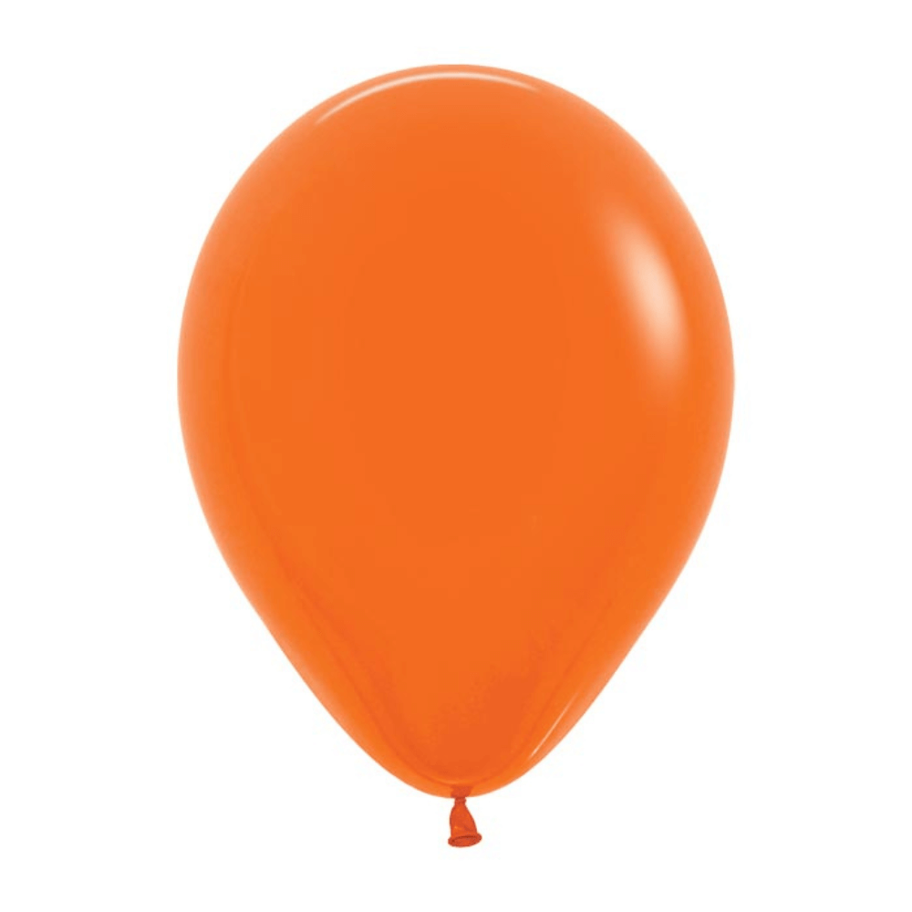 Fashion Orange Latex Balloon 100ct, 5"