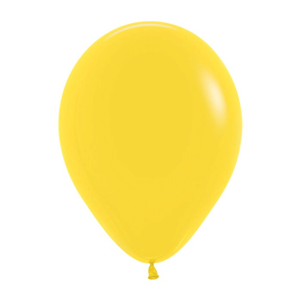 Fashion Yellow Latex Balloon 100ct, 5" 
