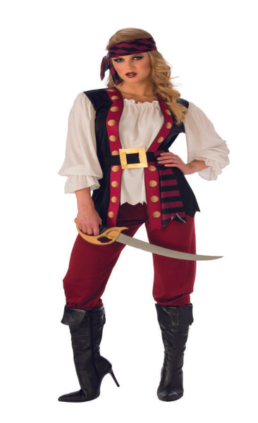 Women's Lusty Pirate Costume
