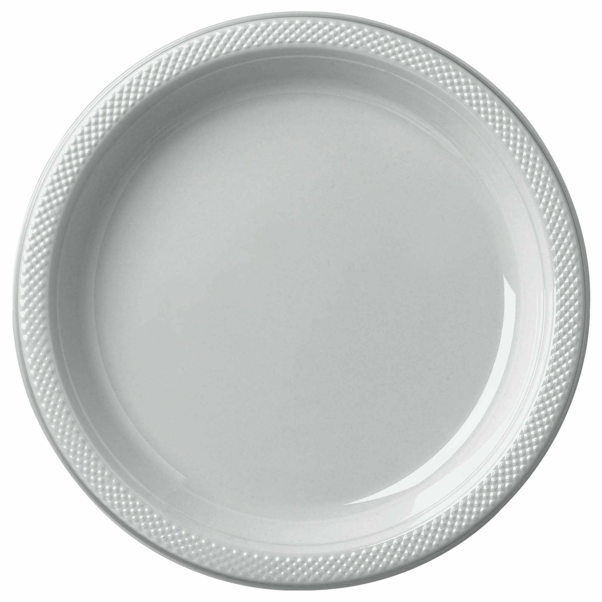 MATICAN Party Paper Plates, 100-Pack Disposable White and Rose Gold Pl –  Matican