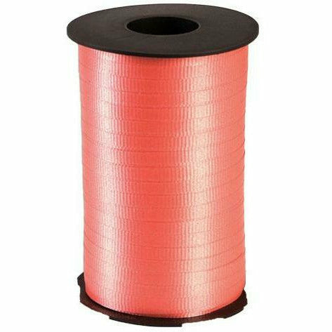 Forum Novelties, Inc. BALLOONS Coral Curling Ribbon 3/16&quot; x 500 Yards