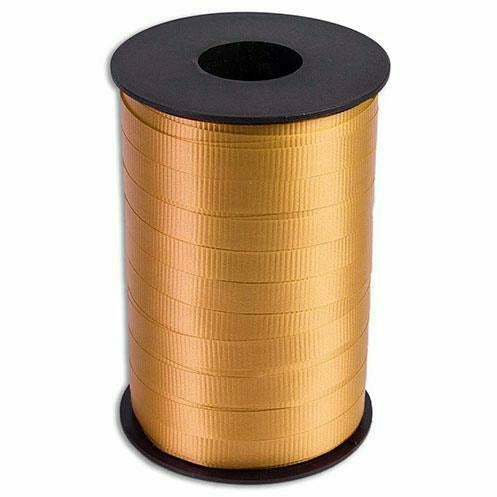 3/16 Crimped Metallic Curling Ribbon - Red - 250 Yd. Roll