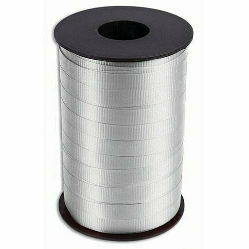 Forum Novelties, Inc. BALLOONS Silver Curling Ribbon 3/8&quot; x 250 Yards