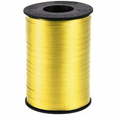 3/16 Crimped Metallic Curling Ribbon - Red - 250 Yd. Roll