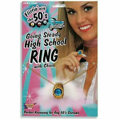 FORUM NOVELTIES INC. COSTUMES: ACCESSORIES Going Steady High School Ring