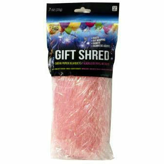 Forum SKD Party DECORATIONS Light Pink Gift Shred