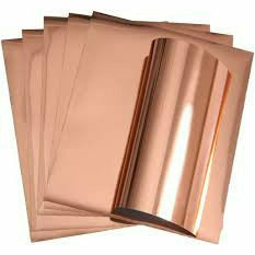 Forum SKD Party GIFT WRAP METALLIC SHEETS ROSE GOLD