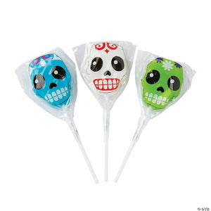 FUN EXPRESS CANDY Day of the Dead Sucker Collection