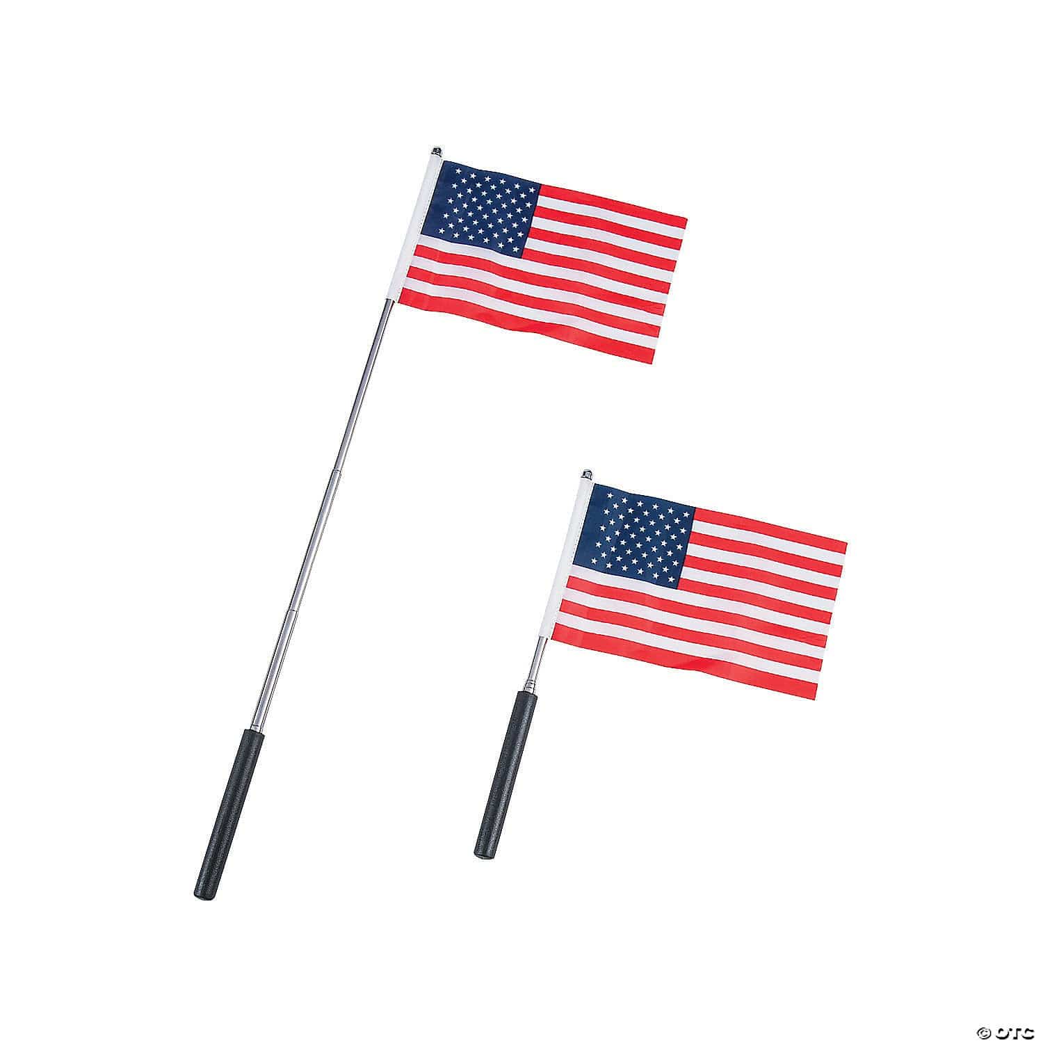 FUN EXPRESS HOLIDAY: PATRIOTIC Extendable USA Flags