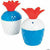 FUN EXPRESS HOLIDAY: PATRIOTIC Patriotic Pineapple Cups with Lids