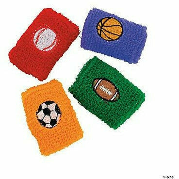 FUN EXPRESS TOYS Asst. Terry Cloth Sport Ball Wristbands