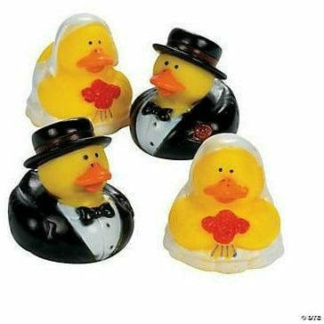 FUN EXPRESS TOYS Bride And Groom Rubber Duckies