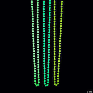 FUN EXPRESS TOYS Bulk 48 Pc. Glow-in-the-Dark Patriotic Bead Necklaces
