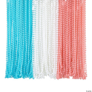FUN EXPRESS TOYS Bulk 48 Pc. Glow-in-the-Dark Patriotic Bead Necklaces