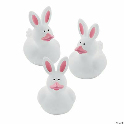 FUN EXPRESS TOYS Bunny Rubber Duckies