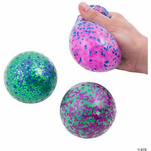 FUN EXPRESS TOYS Confetti Light-Up Water Bead Squeeze Balls