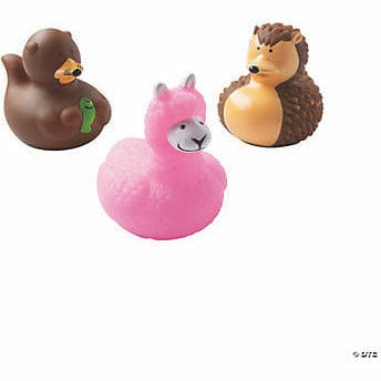 FUN EXPRESS TOYS Cute Animals Rubber Duckies