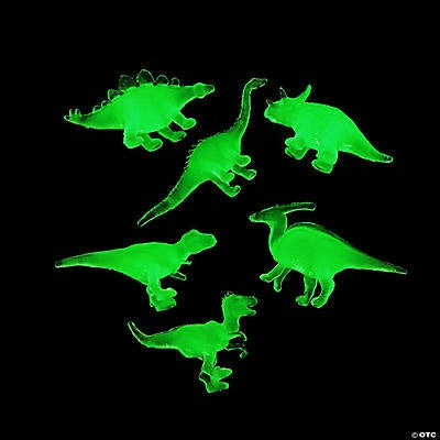 FUN EXPRESS TOYS Glow-in-the-Dark Dinosaurs