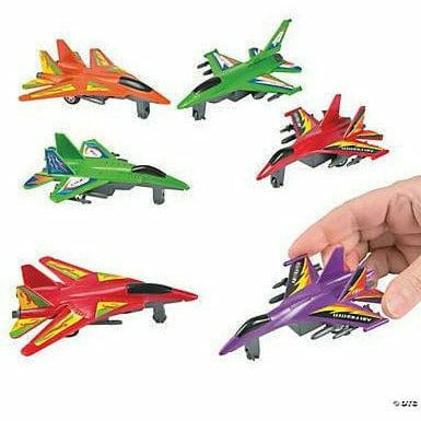 FUN EXPRESS TOYS Jet Fighter Pull-Back Toys