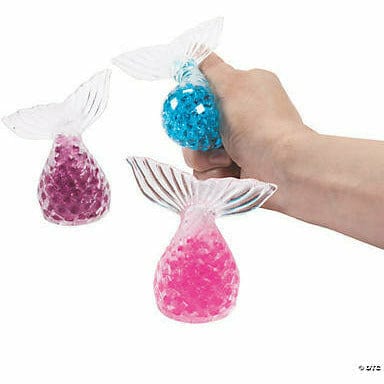 FUN EXPRESS TOYS Mermaid Tail Water Bead Squeeze Toys
