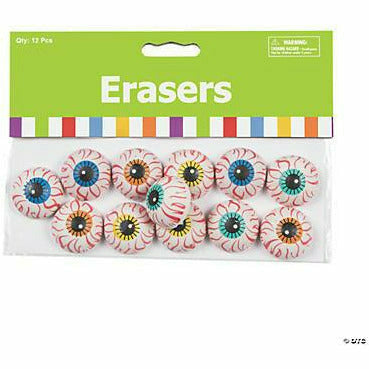FUN EXPRESS TOYS Mini Eyeball Erasers Multi-Pack