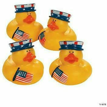 FUN EXPRESS TOYS Patriotic Rubber Duckies