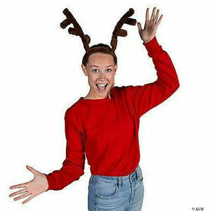 FUN EXPRESS TOYS Plush Reindeer Antlers Headbands