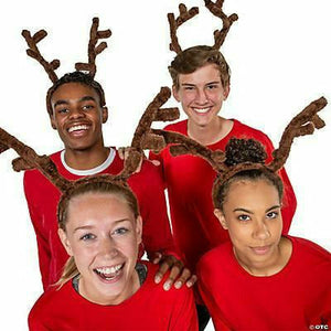 FUN EXPRESS TOYS Plush Reindeer Antlers Headbands