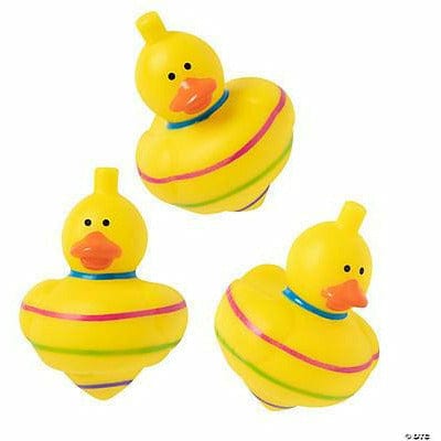 FUN EXPRESS TOYS Rubber Ducky Spin Tops