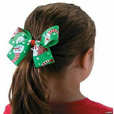 FUN EXPRESS TOYS Snowman Hair Bows